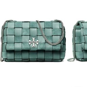 TORY BURCH Kira woven leather bag. Used once